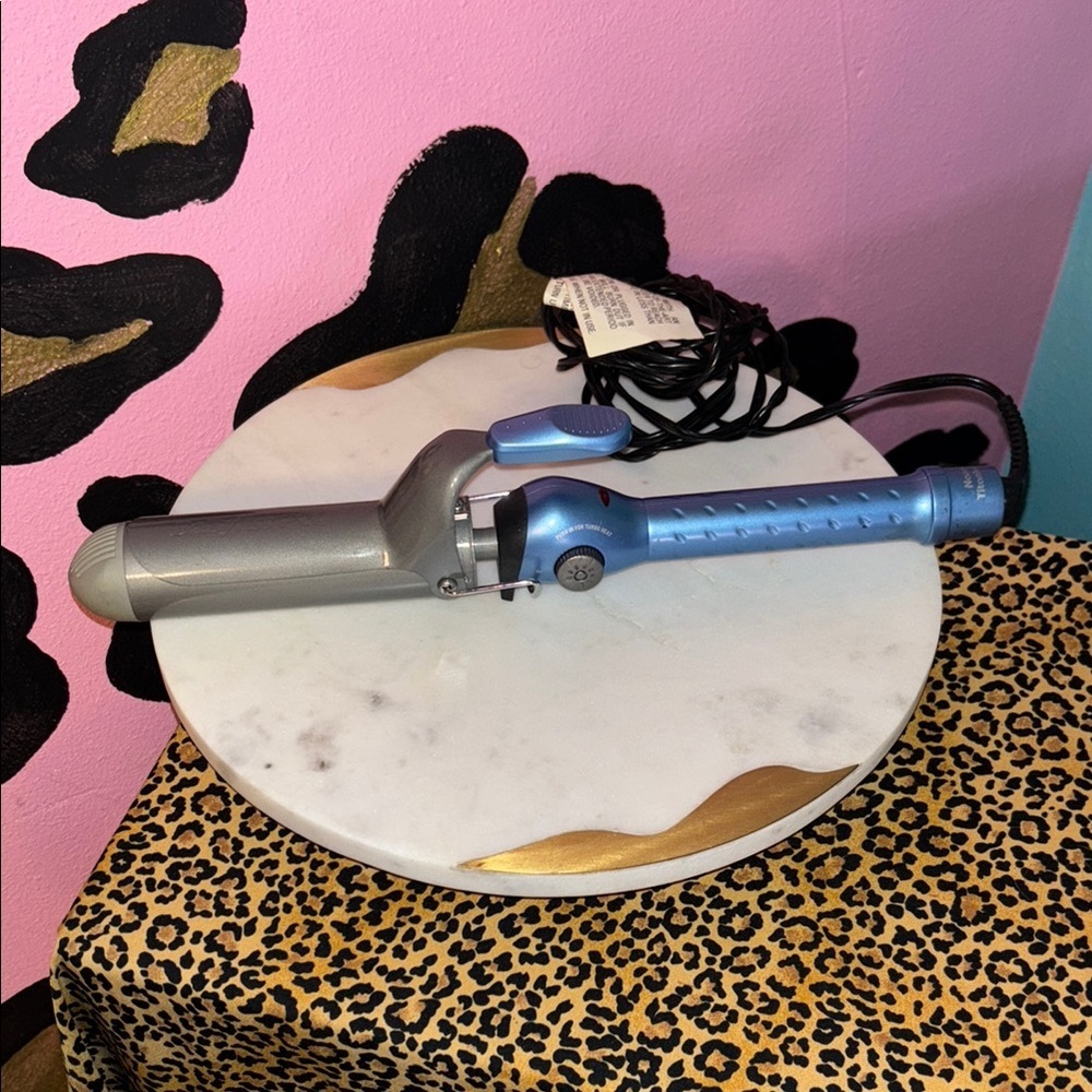 BaBylissPRO Nano Titanium Curling Iron - Blue 1.5”